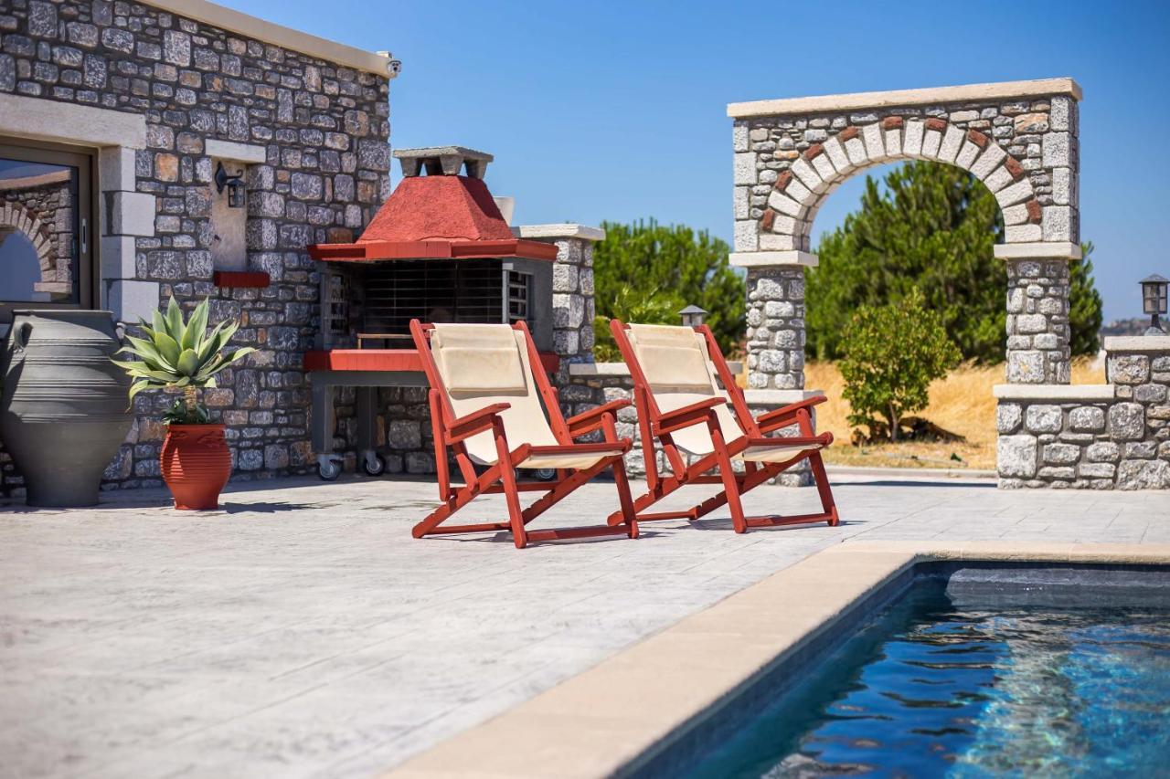 Des & Coo Luxury Villa With Private Pool Faliraki Exterior foto